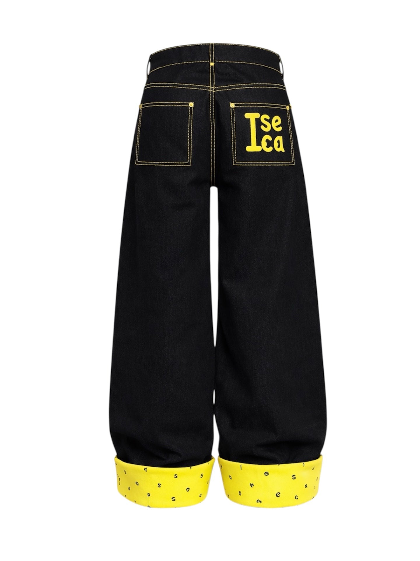 HIDE&SEEK Black Denim