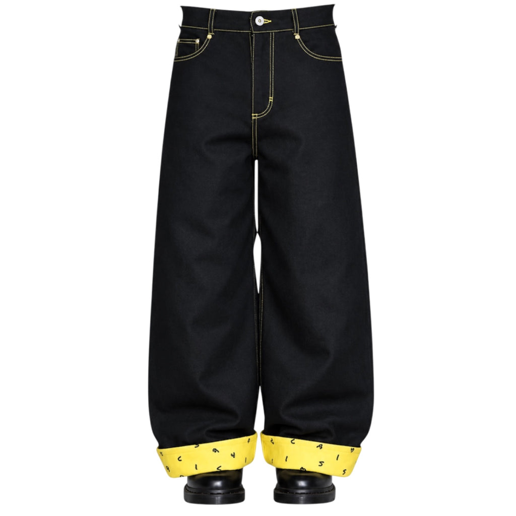 HIDE&SEEK Black Denim