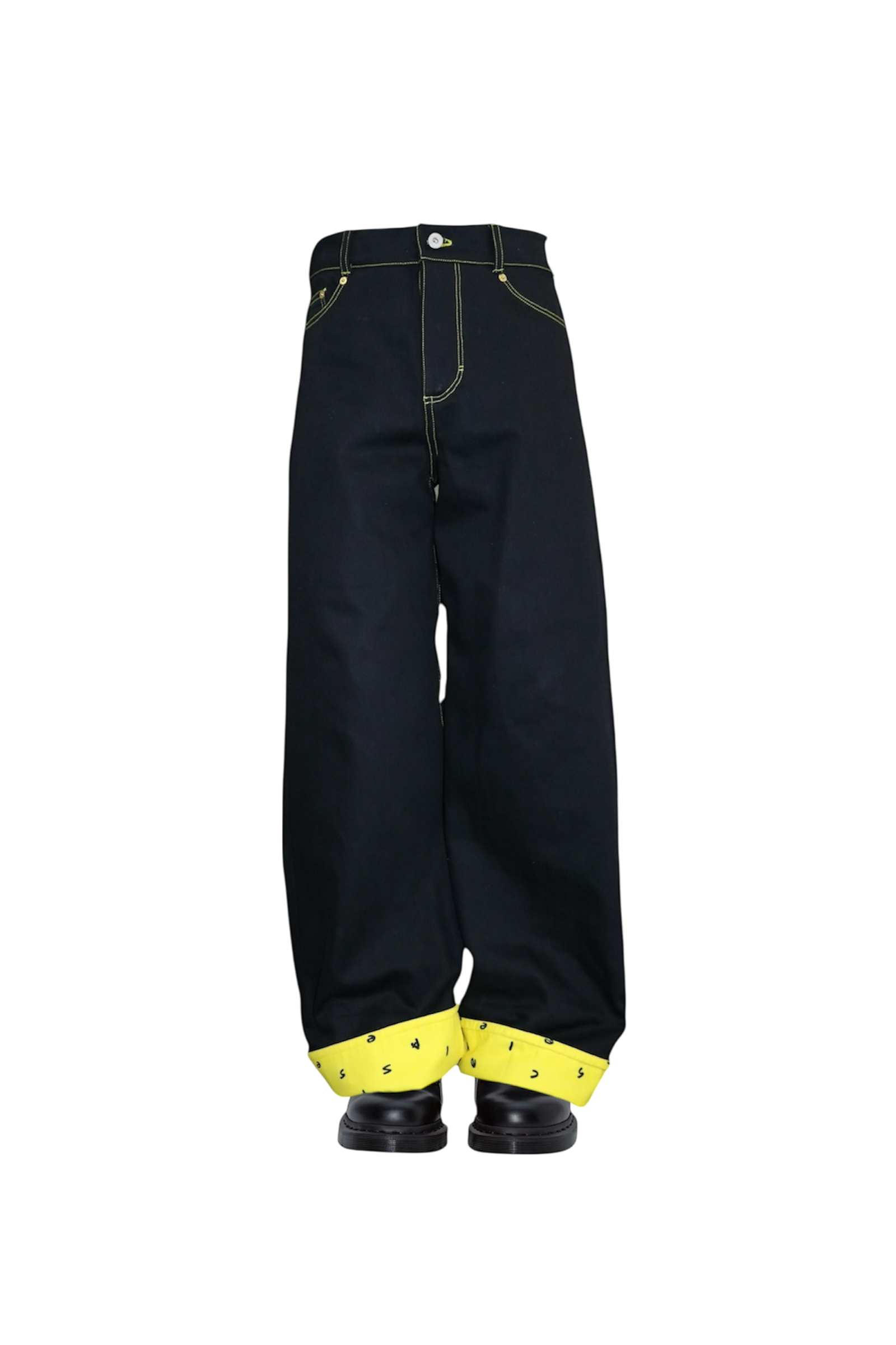 HIDE&SEEK Black Denim