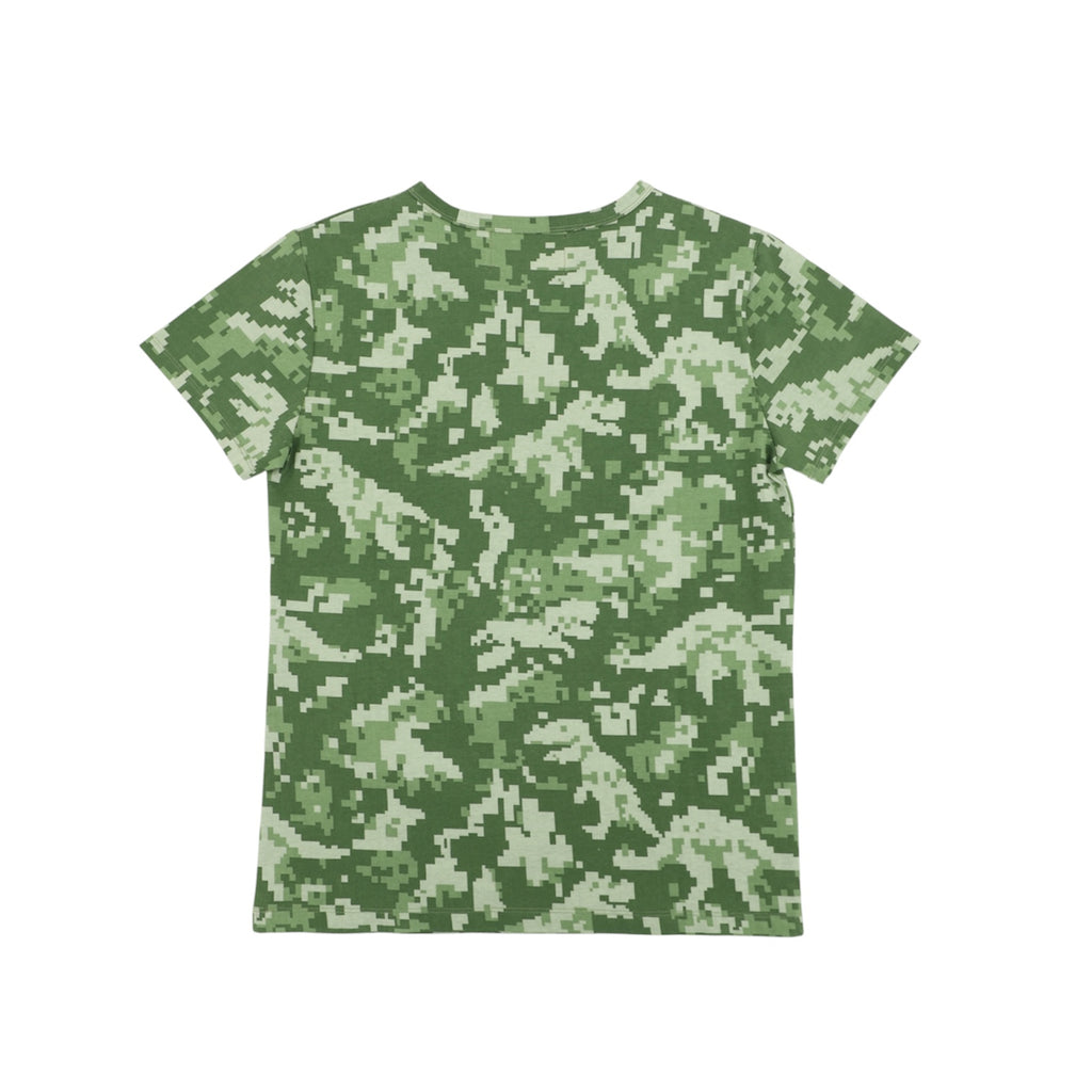 DINO CAMO TEE GREEN