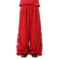 SWITCH CAMO SWEAT PANTS RED