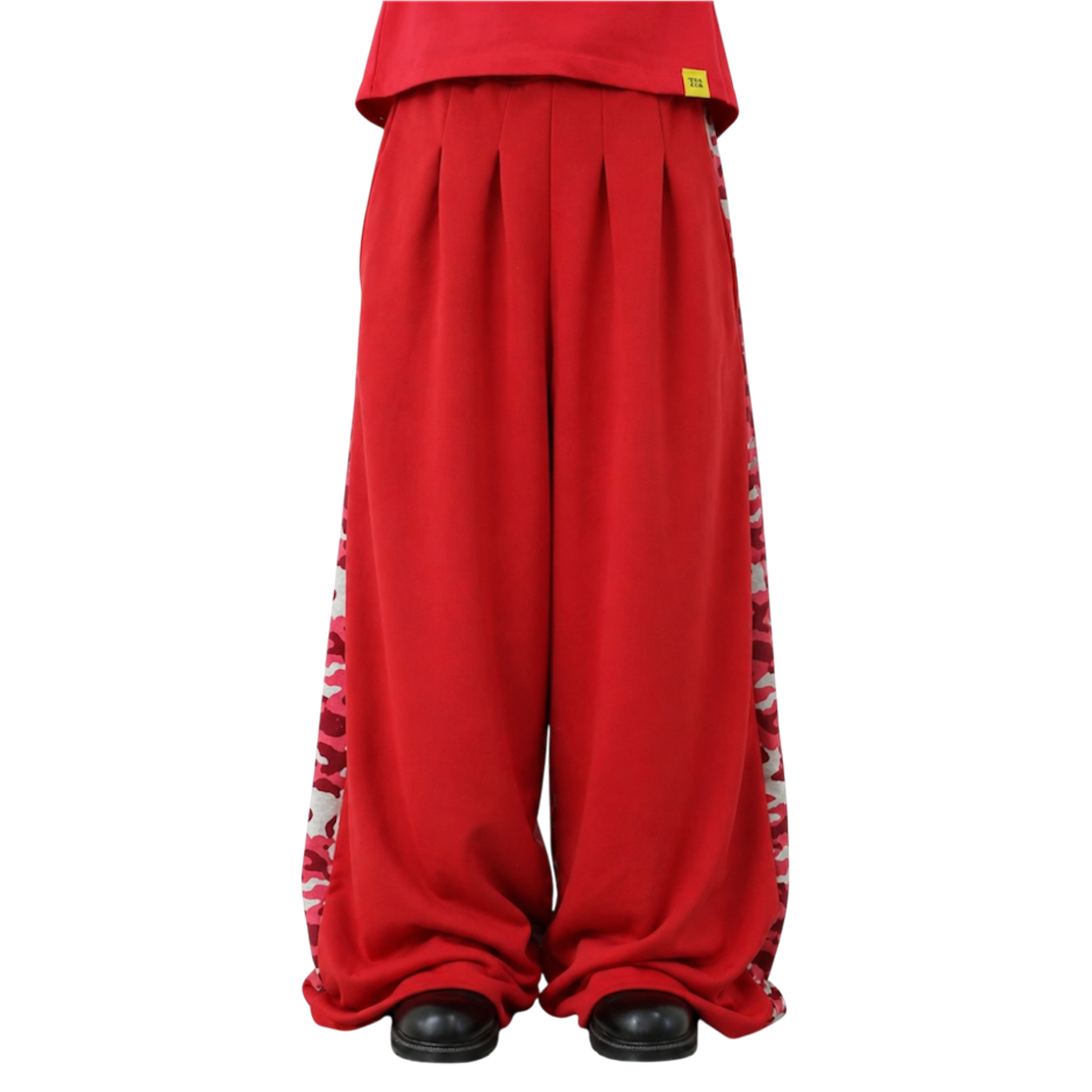 SWITCH CAMO SWEAT PANTS RED
