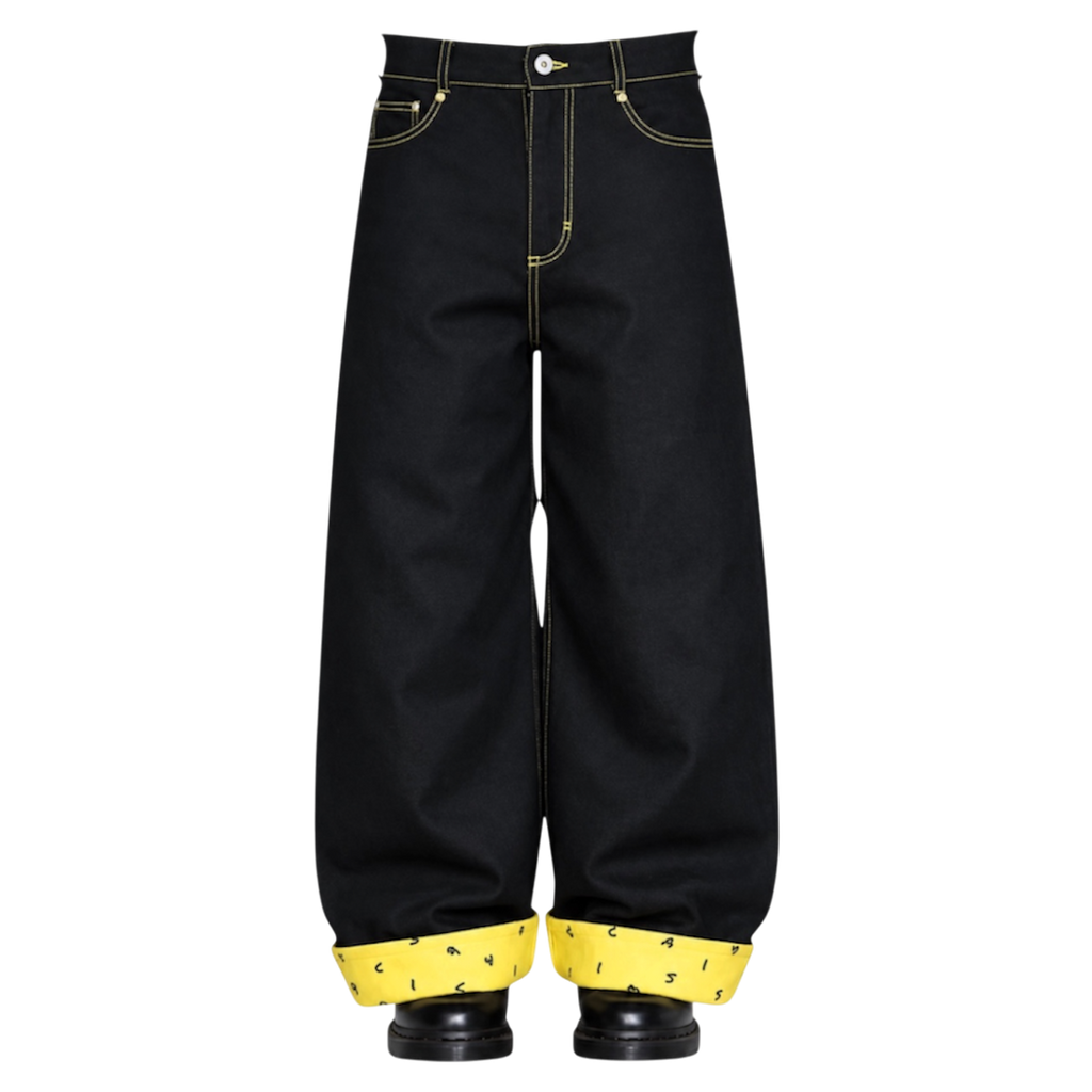 HIDE&SEEK Black Denim