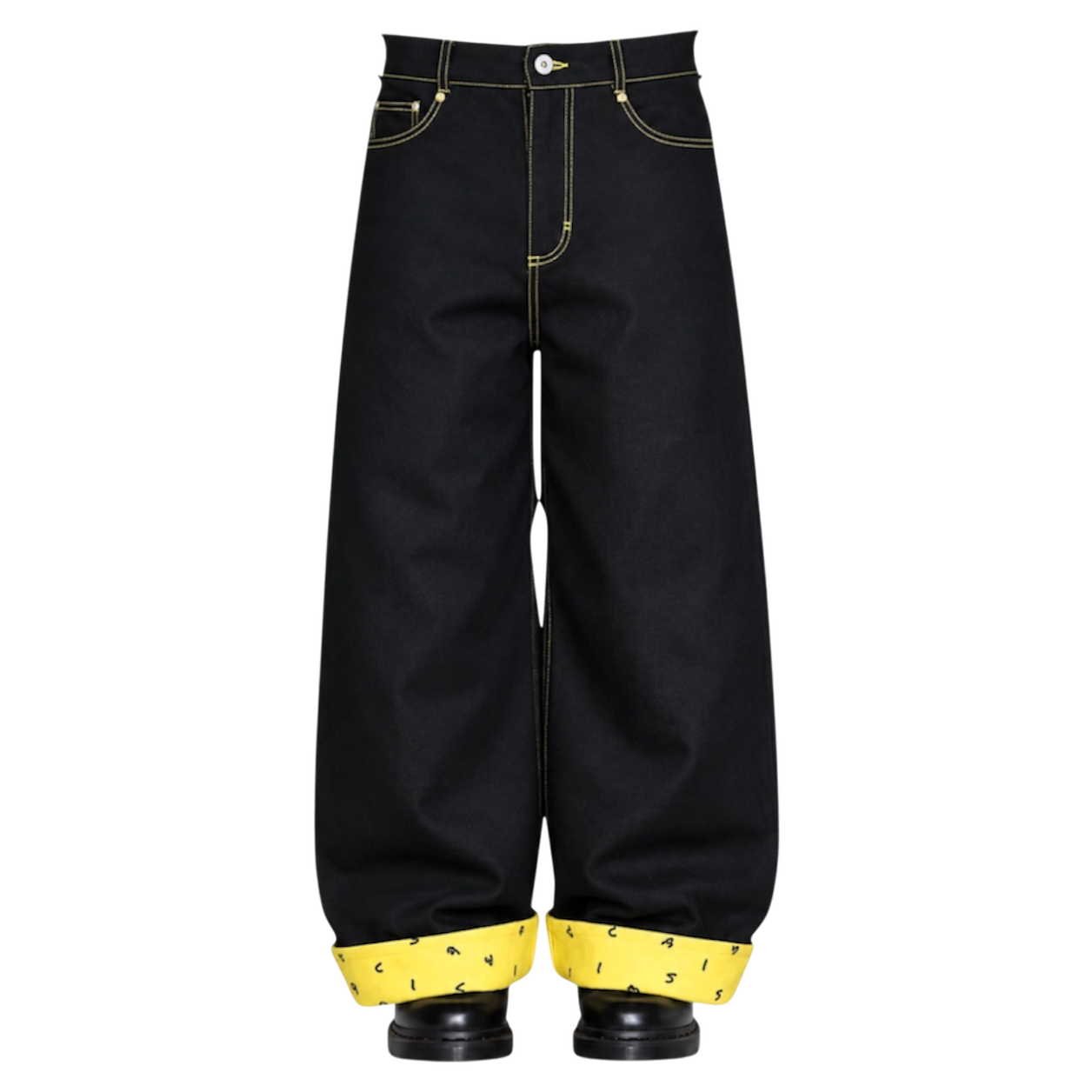 HIDE&SEEK Black Denim