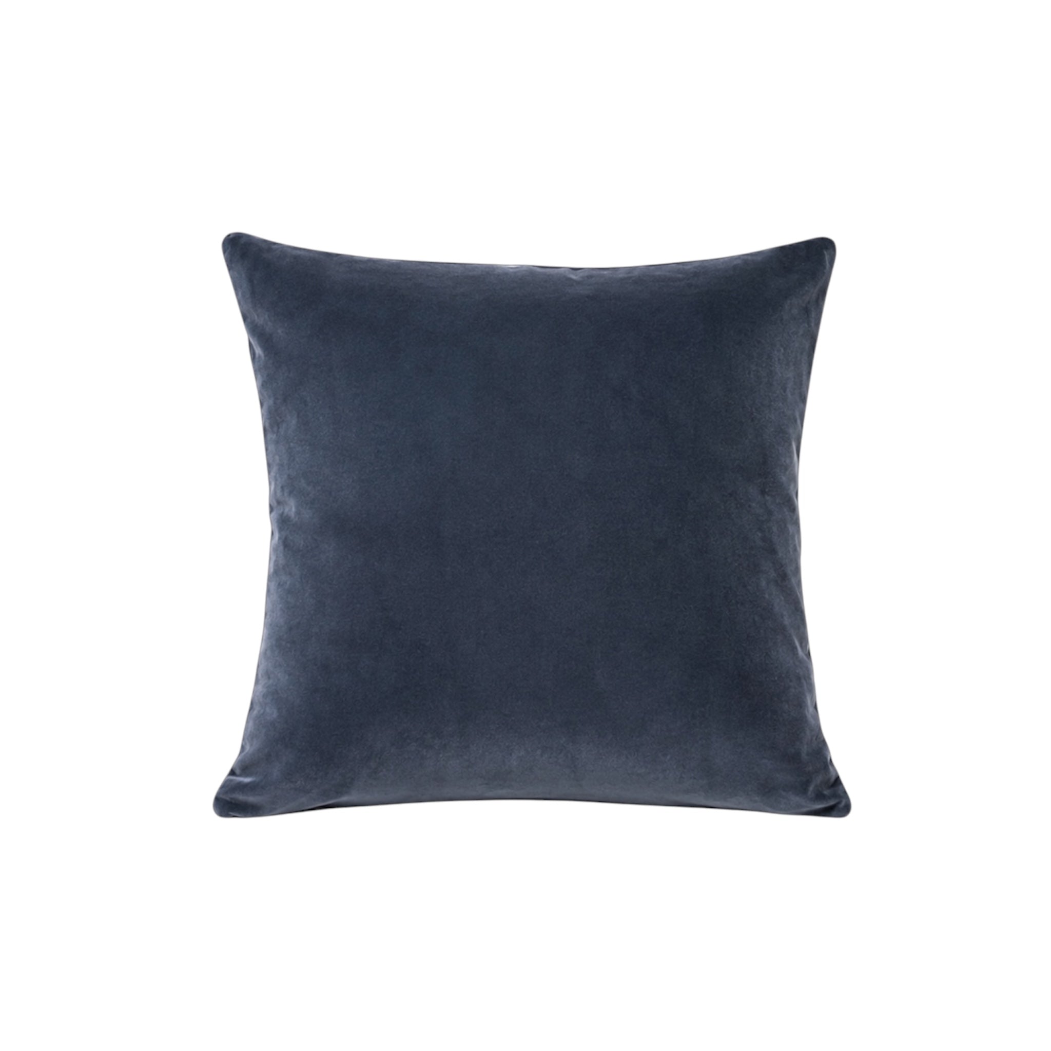SHIRT CUSHION COVER NAVY ARGYLE