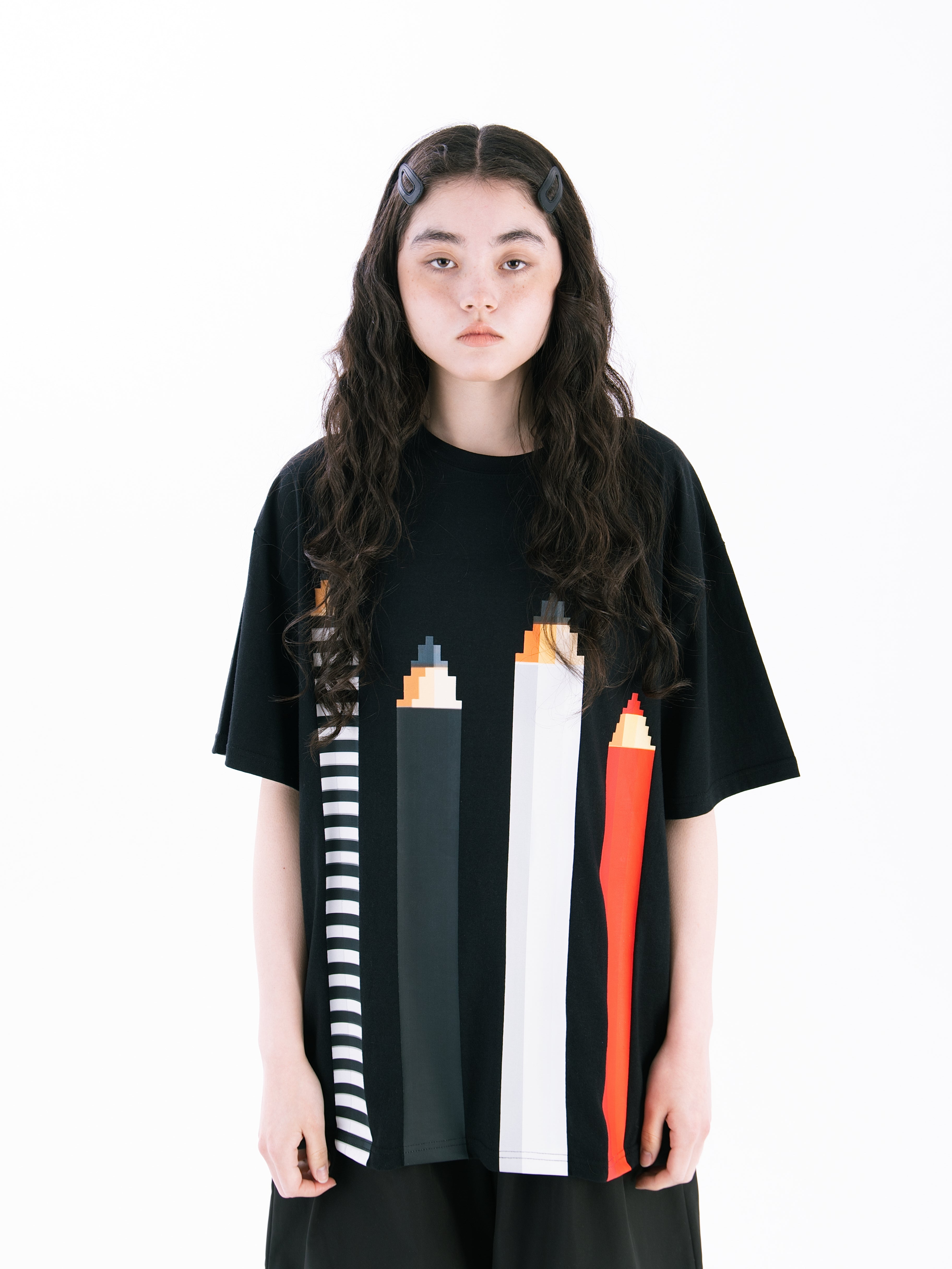 PENCIL TEE BLACK
