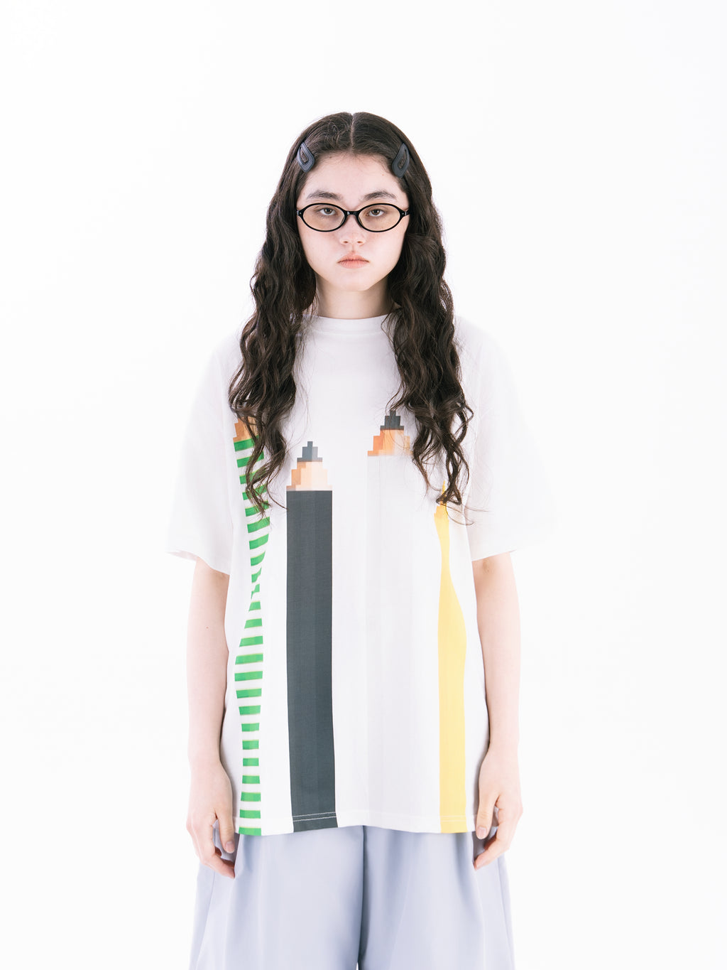 PENCIL TEE WHITE