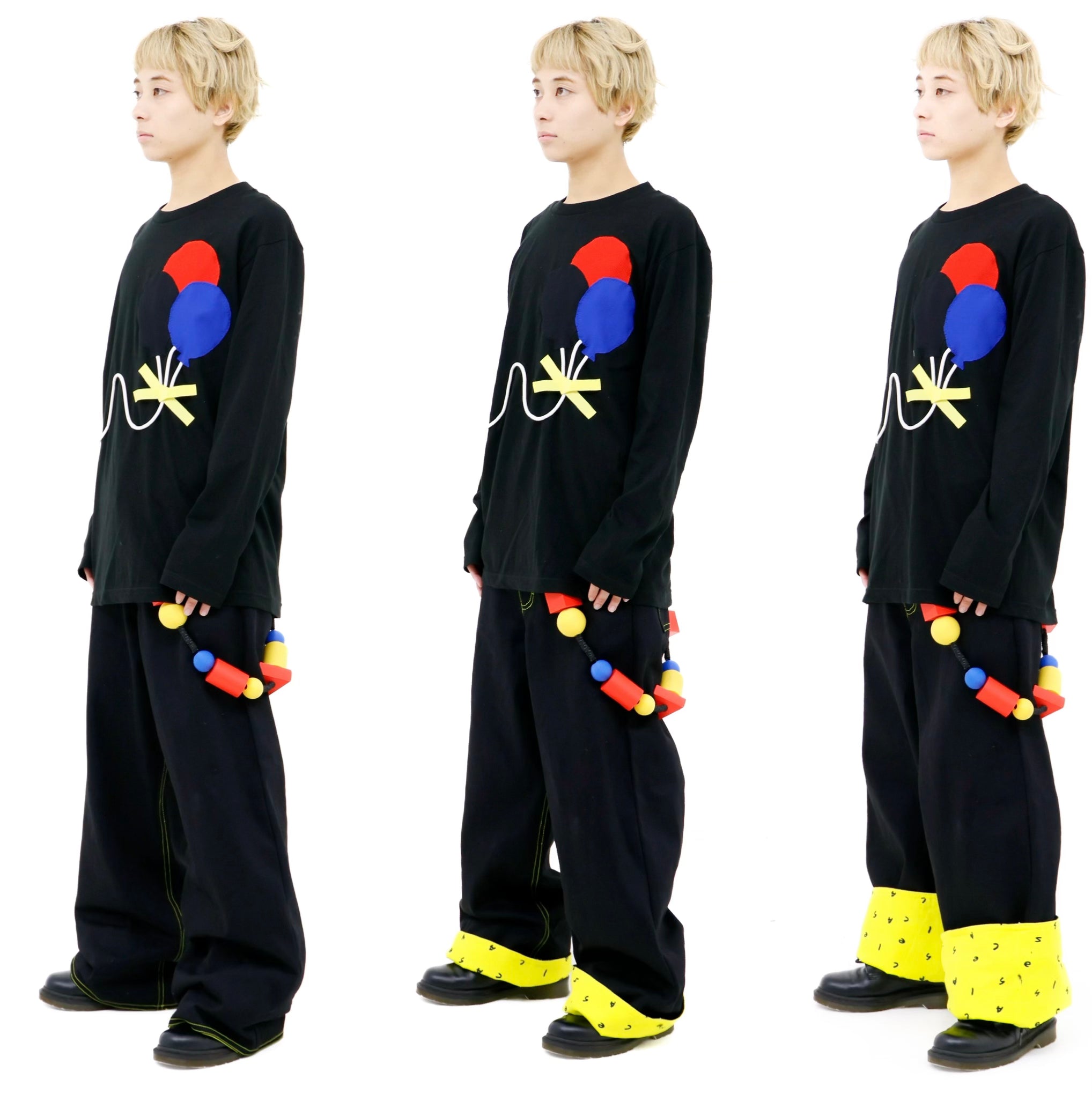 HIDE&SEEK Black Denim